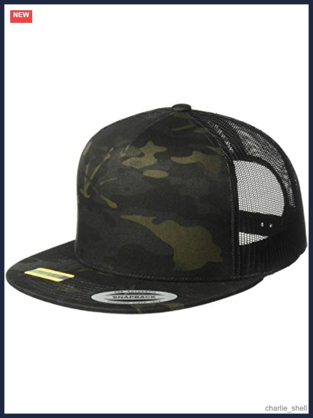 Trucker Hat Baseball Cap Snapback Mesh Flat Visor